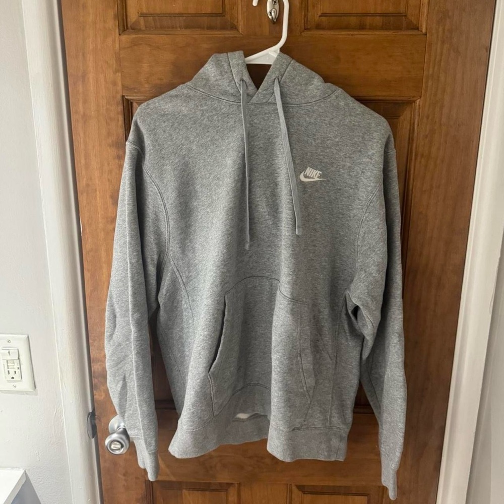Nike Heather Gray Pullover Hoodie